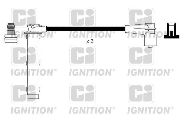 QUINTON HAZELL Комплект проводов зажигания XC1141